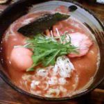 中華そば　椿の中華そば+味玉の口コミ　新井駅西口 徒歩5分