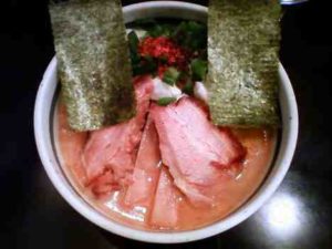 麺家 うえだの濃厚魚介豚骨らーめん（ハード）の口コミ　志木駅 徒歩7分