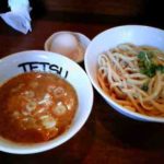 つけめん TETSUのつけめん＋生卵の口コミ　西日暮里駅  徒歩10分