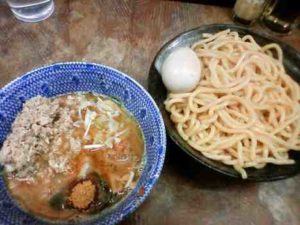 【閉店】六厘舎のつけあつ+豚ほぐし+海老玉の口コミ　大崎駅西口 徒歩10分