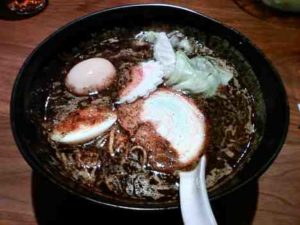 代々木上原 五行の焦がし味噌麺+半熟味付玉子の口コミ 代々木上原駅 徒歩1分