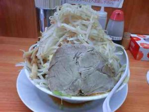 【閉店】ラーメン 麺徳 千束店のラーメン(野菜大盛り)の口コミ 上野駅 徒歩10分