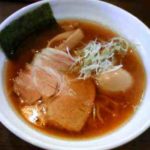 荻窪らーめん 栄龍軒のらーめん+地鶏の味付き玉子の口コミ 松原団地駅西口 徒歩10分
