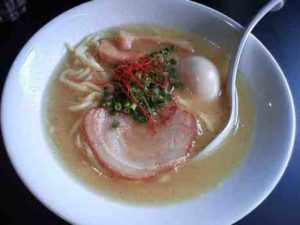 音麺酒家 楽々のらーめん(白)+味玉の口コミ JR中央線・京王井の頭線「吉祥寺駅」