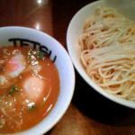 はじめの夜のつけめん+味玉の口コミ 西日暮里駅、田端駅、千駄木駅