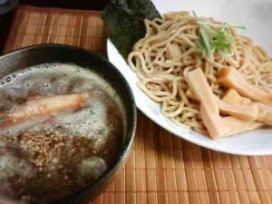 【閉店】つけ麺処 えんのつけ麺+メンマの口コミ　谷塚駅 徒歩13分