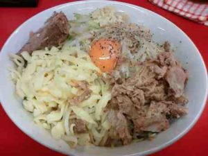 らーめん 豚喜の汁なしの口コミ　亀有駅 徒歩1分