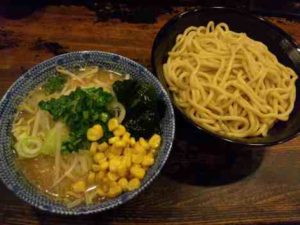 ガガガ職堂 A short chainの味噌つけめんの口コミ　上板橋駅北口 徒歩2分