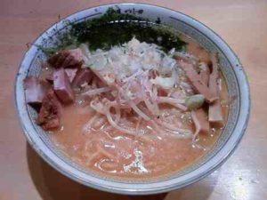 二代目つじ田 味噌の章の味噌らーめんの口コミ　小川町駅