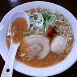平九郎Rの平九郎ラーメン+味玉の口コミ 春日部駅 徒歩5分