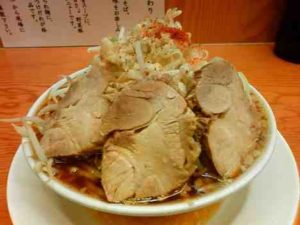 【閉店】重厚煮干中華そば 大ふく屋 草加店の野郎ラーメンの口コミ　草加駅から徒歩3分