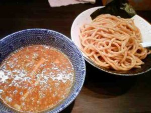 麺や ポツリの濃厚煮干つけ麺の口コミ　大門駅から徒歩6分