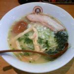 らーめん屋 善の塩ラーメン+味玉の口コミ 東武伊勢崎線「竹ノ塚」駅東口から徒歩12分ほど