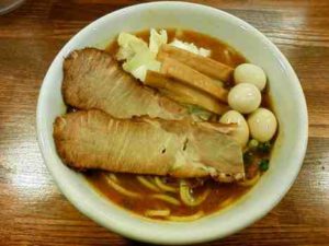 秋葉らーめん 松風の松風らーめん+味玉の口コミ　「秋葉原」駅から徒歩6〜7分程