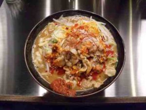 麺創研かなで 紅 -KURENAI-の紅らーめんの口コミ 京王線「府中駅」から徒歩3分