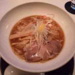 らーめんと甘味処 九月堂のらーめん（あっさり）の口コミ　JR・私鉄・地下鉄「渋谷駅」から徒歩7分ほど