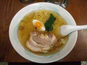 武田流古式カレーと支那そばの店 インディアンの支那そば半カレーセットの口コミ　東急池上線「蓮沼駅」から徒歩1分