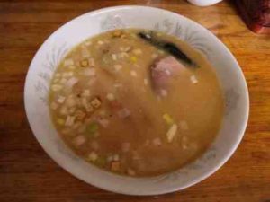 らぁめん 一福の味噌らぁめんの口コミ　京王新線「幡ヶ谷駅」から徒歩12分程