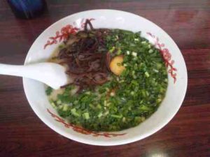 九州熊本ラーメン みち丸のとんこつラーメンの口コミ　東武日光線「新古河駅、柳生駅」より徒歩で約25分