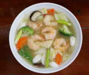 中華料理　鳳春の海老そばの口コミ　JR高崎線「上尾駅」東口徒歩5分