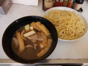 浦和大勝軒の肉汁つけ麺の口コミ　JR埼京線「浦和駅」から徒歩8分ほど