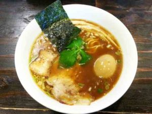 中華そば こむぎの醤油味玉中華そばの口コミ　越谷市役所前