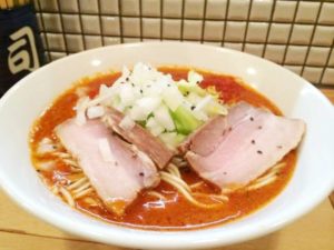 らーめん カッパハウスのとまとらーめんの口コミ　所沢駅徒歩5分